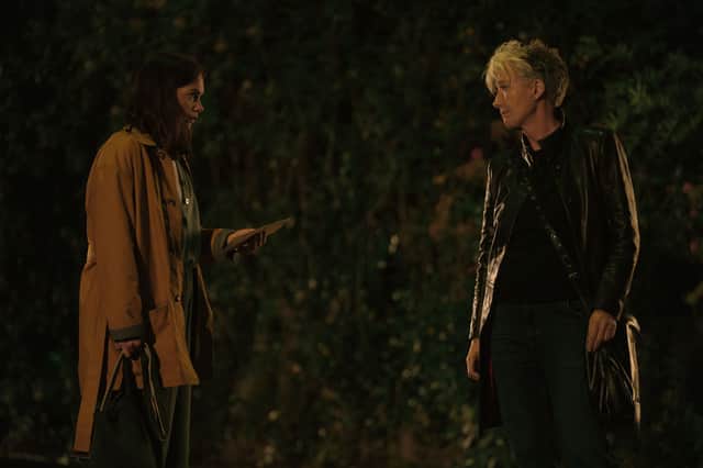 Ruth Wilson (L) and Emma Thompson (R) in Down Cemetery Road