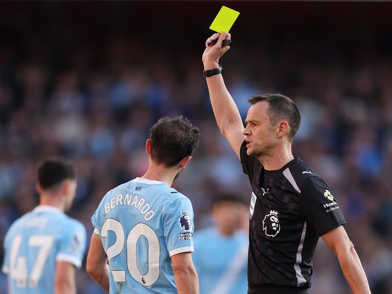 18 yellow cards, 0 red cards