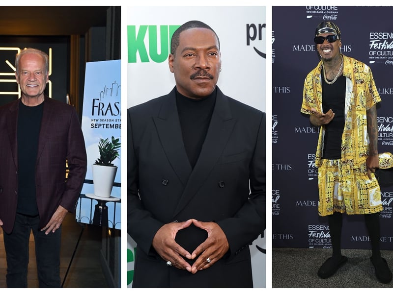 Kelsey Grammer, Eddie Murphy and Nick Cannon are all dads to multiple children