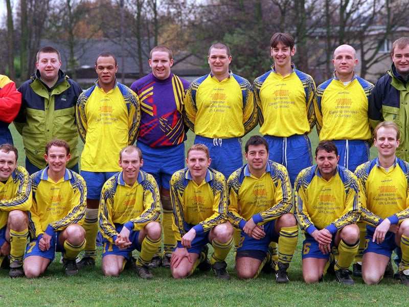 Chapel Street Social pictured in November 1998. Back row, from left, are Terry Potter, Chris Hardwick, John Stark, Pete Whitman, Nicky Walker, Mark Newstead, Jamie Reynolds and  Stuart Dixon. Front row, from left, are Mark Asquith, Bobby Cockburn, Sean McGrath, Chris Prior, Darren Marshall, Anthony Matthews and Ian Simpson.