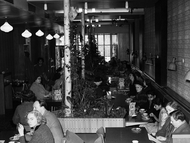 The Cadbury Chocolate House in Princes Street in April 1953.