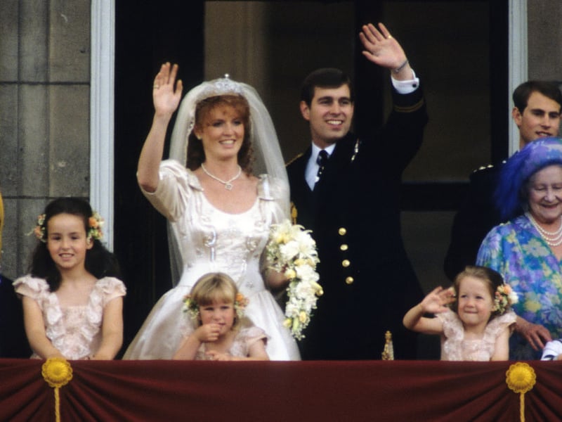 Sarah Ferguson married Prince Andrew on July 23, 1986
