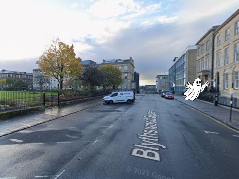 The imposing townhouses on Blythswood Square change hands for over six figures, but there may be an unexpected lodger in one of them  - the Blythswood Ghost. When former resident named Captain Smythe heard splashing from the bathroom he investigated the source of the noise, only to see the spirit of a woman strangle somebody in the tub before leaving with a satisfied look on her face. Some time later his son saw the purple and bloated corpse of a man in the same bath. It turns out that the woman who used to live there had furious arguments with her (far older) husband who was found dead in the bath. He was thought to have fainted and drowned, but perhaps something more dastardly may have occured. As if that's not enough, there's also a 'woman in white' that's been seen in multiple properties in the square.