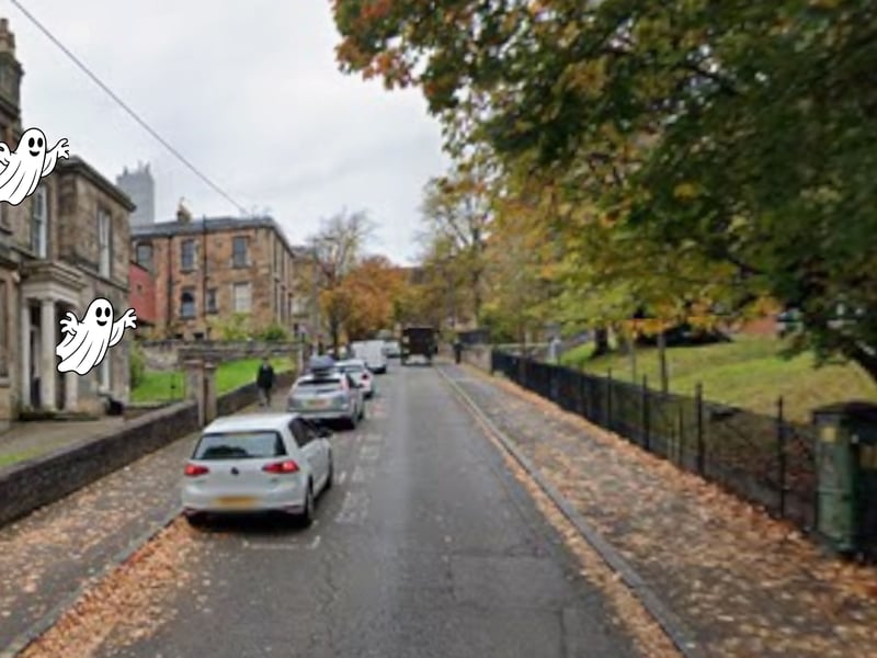 In 1958 Gibson Street, in the leafy West End, was the subject of a fair amount of media attention due to the unimaginatively-named Gibson Street Poltergeist. Three students claimed to have been driven from their flat by a violent ghost who would throw around objects, make goulish noises and play music from an unplugged radio. Some drink may have also been involved.