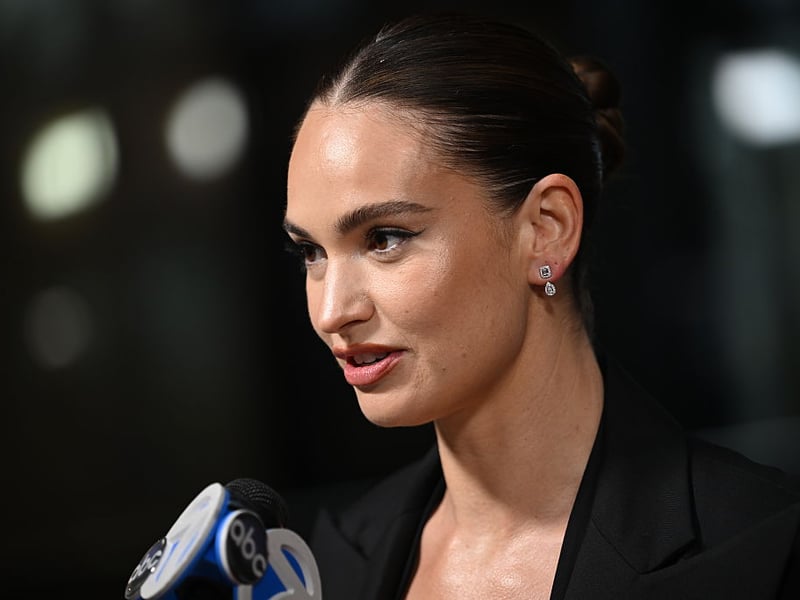 English actress Lily James rose to stardom in the title role in Disney film 'Cinderella' having previously had a supporting part in television series 'Downton Abbey'. She earned Golden Globe and Emmy nods for playing Pamela Anderson in 'Pam & Tommy' and could just be set to act opposite the next James Bond.