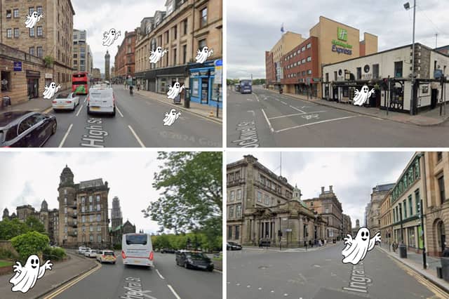 Some of the most haunted streets in Glasgow.
