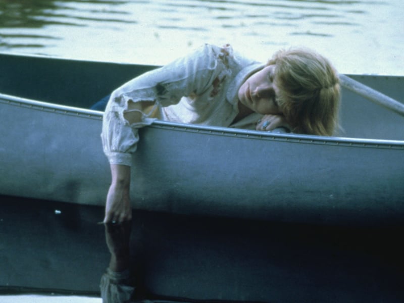One of the most famous horrors of all time, 'Friday the 13th' sees a group of teenage camp counselors murdered one by one by an unknown killer. Although we all know now that it's the legendary Jason Voorhees. There would be 11 sequels, prequels and reimaginings but nothing matches the original, including for jump scares - there are 23.