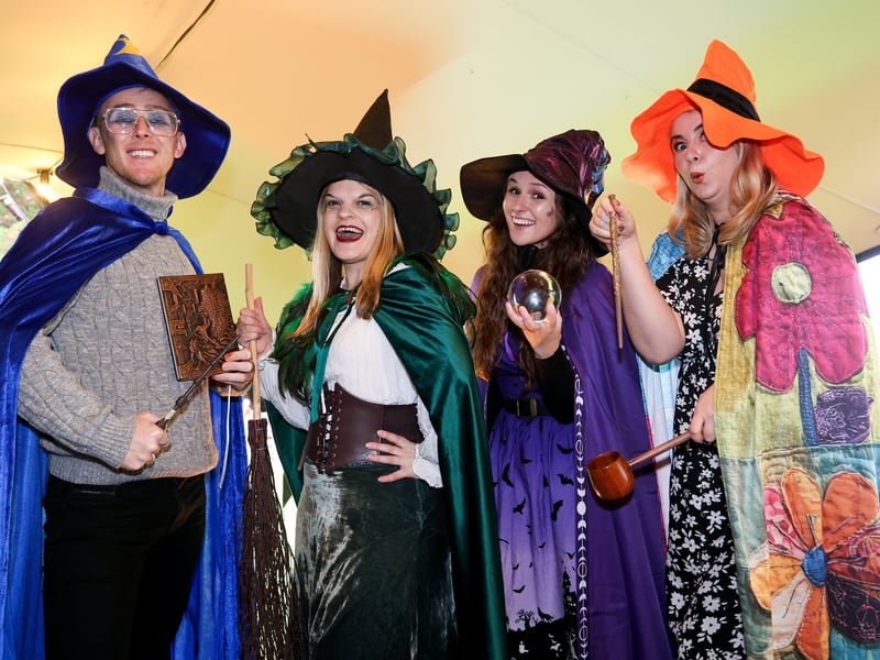 Witches and Wizards at Spookesbury. Picture: Chris Moorhouse (291025-61)