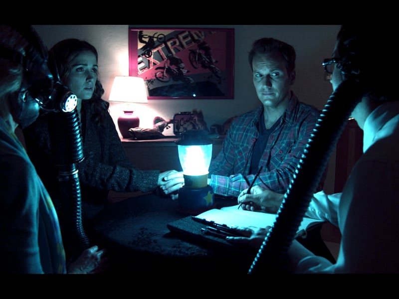 The first in James Wan's hugely successful 'Insidious' franchaise stars Patrick Wilson and Rose Byrne as a couple whose son goes into a coma and becomes possessed by a variety of demons. It has 24 jump scares. It's a series of diminishing returns though, with the next three films having 22, 15 and 15 jump scares respectively.
