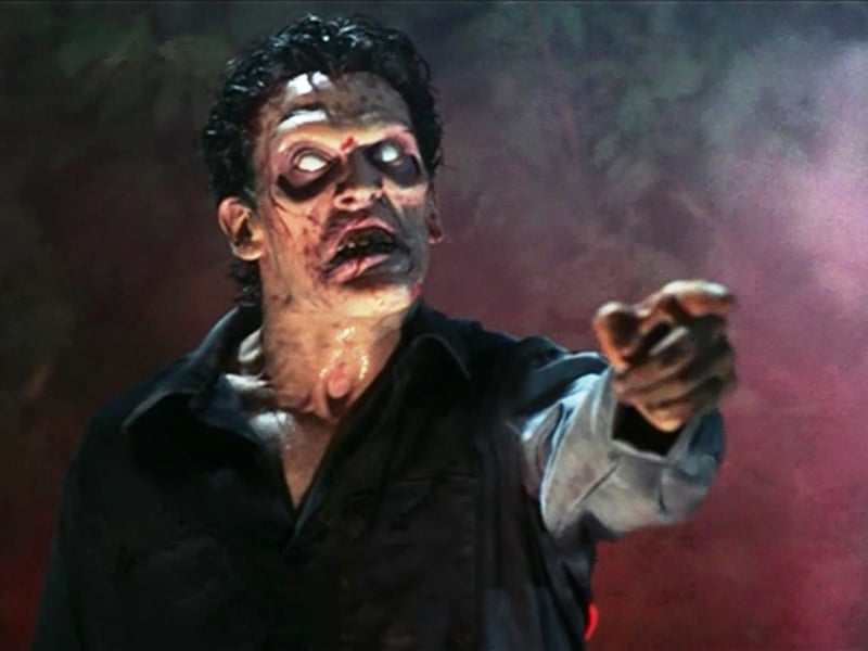 Sam Raimi's classic 1987 zombie sequel 'Evil Dead II' is both a remake and a sequel to 'The Evil Dead'. It stars cult hero Bruce Campbell as Ash Williams, who accidentally unleashes an army of the dead when holidaying with his girlfriend in a cabin in the wood. Don't expect to get comfy watching it - it has 27 expertly-delivered jump scares amidst the laughs. 