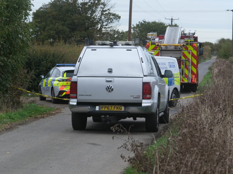 The aircraft is understood to have took off from Gamston Airport near Retford at around 10am and is understood to be a Robinson R44 Raven II.