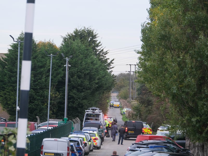 Emergency services are still at the scene near Ings Road, Bentley, Doncaster, with dozens of police, paramedics and fire crews reported to be in attendance.