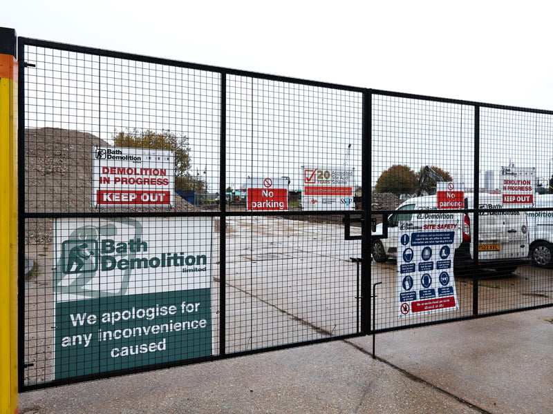 Demolition site at Gosport bus station 


Picture: Chris Moorhouse (291025-14)