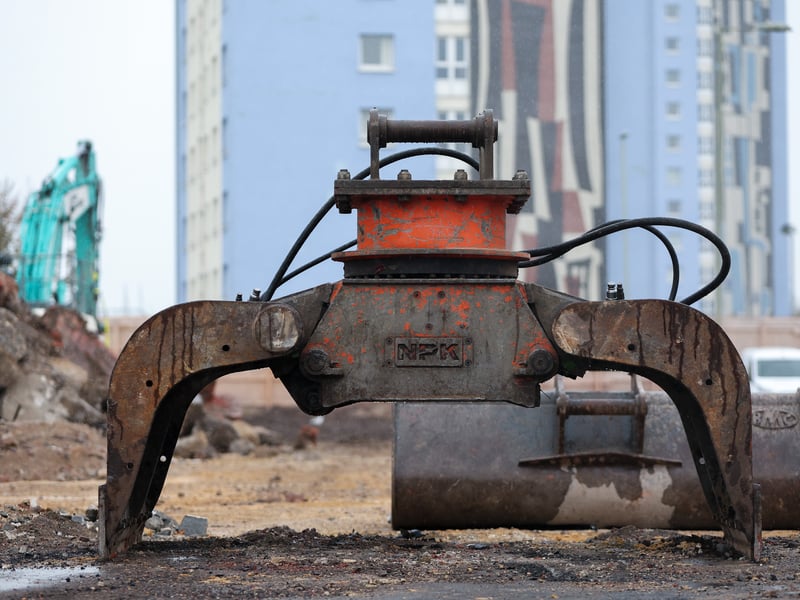 Demolition site at Gosport bus station 

Picture: Chris Moorhouse (291025-14)