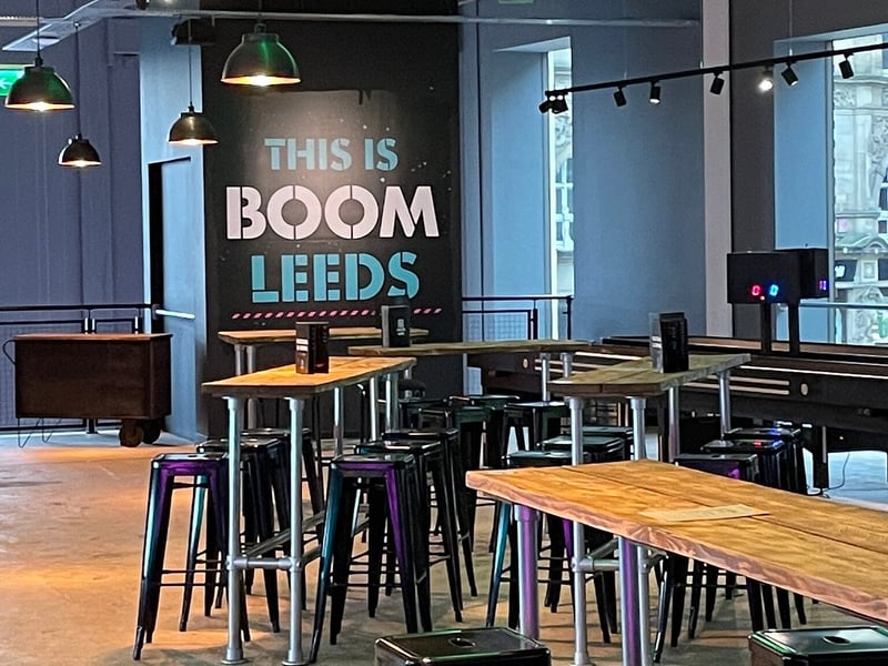 Boom Battle Bar in Harewood Street has a 4.8* rating from 185 reviews. A Tripadvisor reviewer said: “First time visiting this one in Leeds. Great atmosphere lots to do, really enjoyed ourselves! We will be coming back the next time we are in Leeds.”