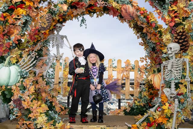 Joshua, 6, and Mia, 4, from Gosport.