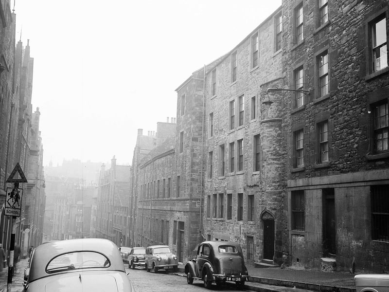 Edinburgh University's examination halls at Morton House, in Blackfriars Street, after being restored in March 1960.