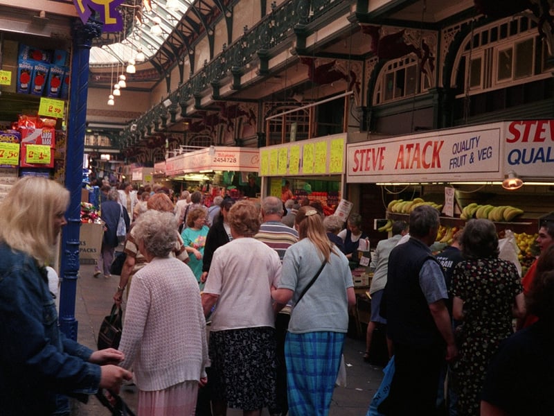 Do you remember these stalls? Pictured in June 1999.
