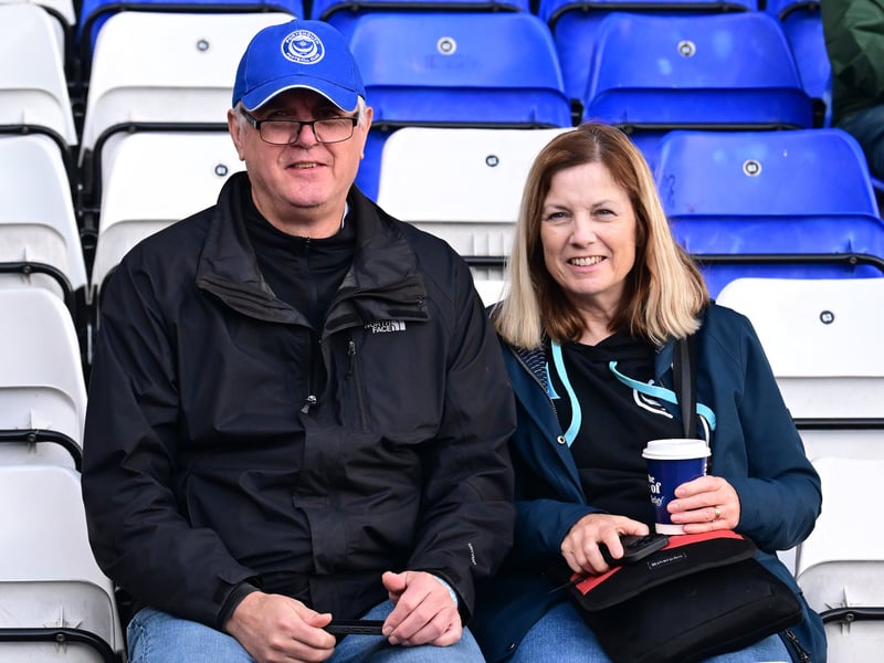Pompey fans defiantly backed their team as they were battered 4-0 at Birmingham City. Pic: Dennis Goodwin/ProSportsImages