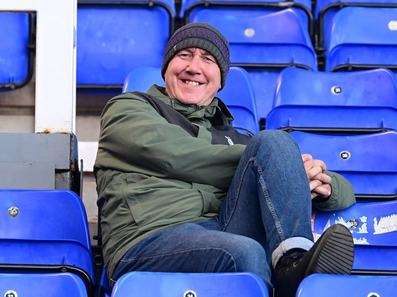 Pompey fans defiantly backed their team as they were battered 4-0 at Birmingham City. Pic: Dennis Goodwin/ProSportsImages