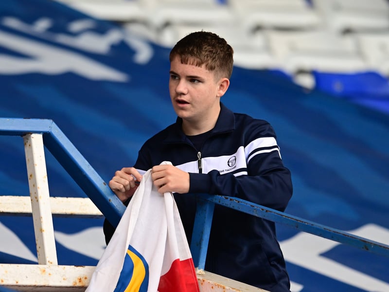 Pompey fans defiantly backed their team as they were battered 4-0 at Birmingham City. Pic: Dennis Goodwin/ProSportsImages