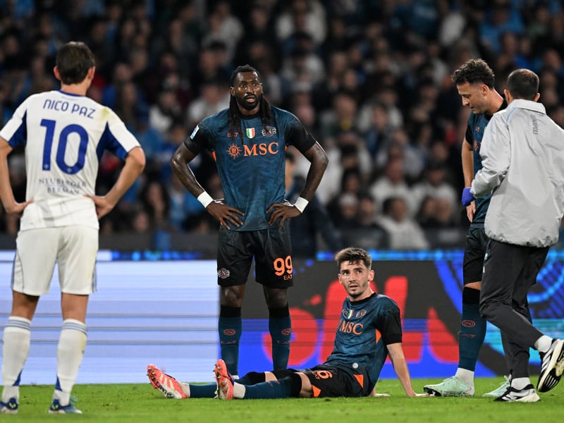 Picked up a knock for Napoli earlier this week, putting his place in the squad into doubt.