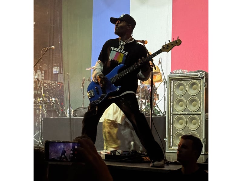 The Baltimore band played a career-spanning 21-song setlist.