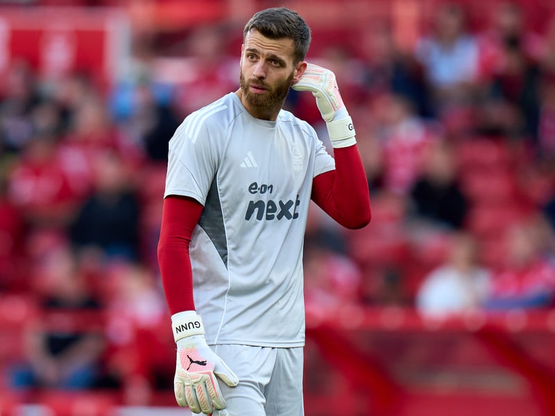 Forest's Scotland international keeper Gunn has failed to make the last seven matchday squads and Dyche said last week that the 29-year-old has opened up his knee ligaments.