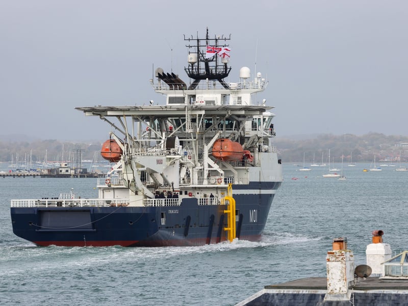 She was greeted by families and friends of her 55-strong ship's company, plus well-wishers, who gathered to celebrate the culmination of months of dedication and teamwork.