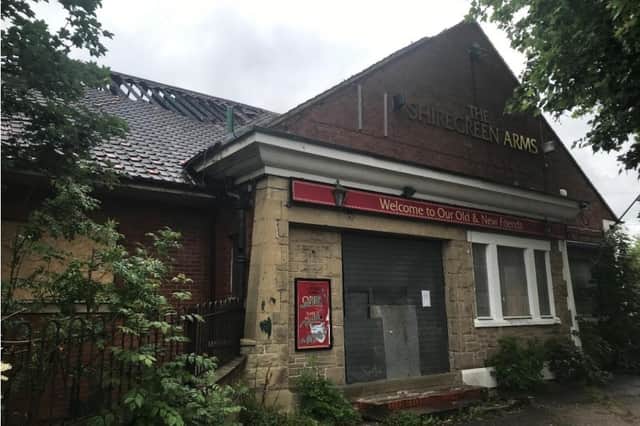 The damage outside at the Shiregreen Arms. Photo: Beech Grove Homes