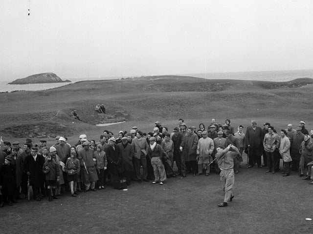 The Scottish Boys Amateur Championships at North Berwick in April 1963.