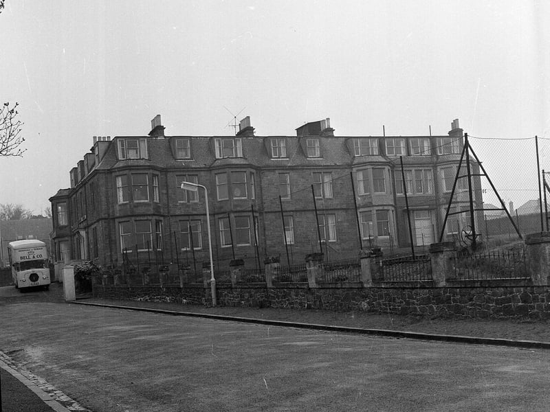 The exterior of North Berwick's Red Croft Hotel in 1964.
