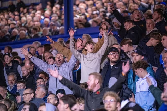There were 19,877 supporters in attendance at Fratton Park as Pompey drew 0-0 with Wrexham under the lights on Wednesday evening.