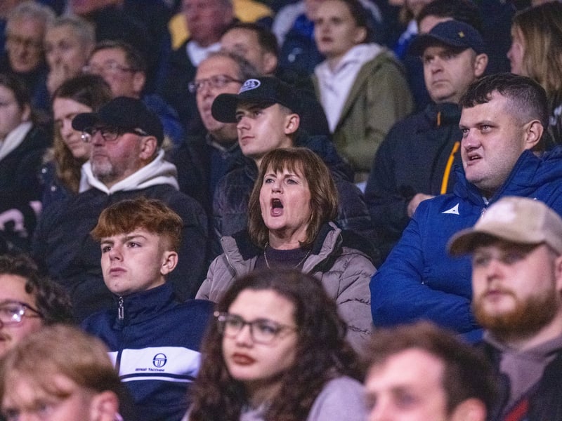 There were 19,877 supporters in attendance at Fratton Park as Pompey drew 0-0 with Wrexham under the lights on Wednesday evening.
