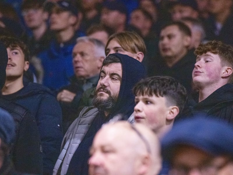There were 19,877 supporters in attendance at Fratton Park as Pompey drew 0-0 with Wrexham under the lights on Wednesday evening.