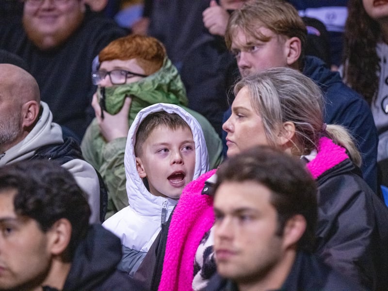 There were 19,877 supporters in attendance at Fratton Park as Pompey drew 0-0 with Wrexham under the lights on Wednesday evening.