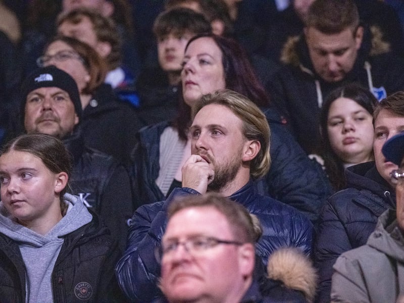 There were 19,877 supporters in attendance at Fratton Park as Pompey drew 0-0 with Wrexham under the lights on Wednesday evening.