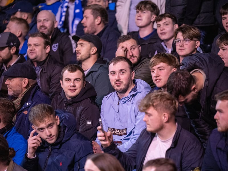There were 19,877 supporters in attendance at Fratton Park as Pompey drew 0-0 with Wrexham under the lights on Wednesday evening.