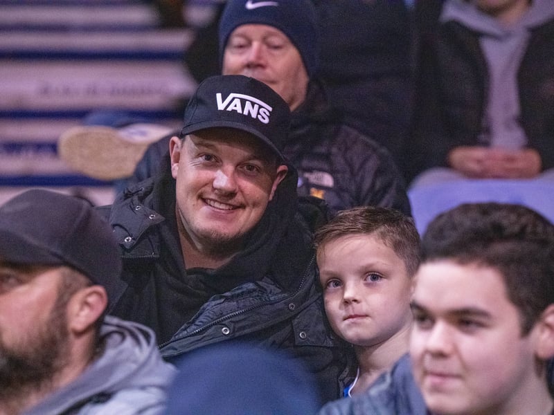 There were 19,877 supporters in attendance at Fratton Park as Pompey drew 0-0 with Wrexham under the lights on Wednesday evening.