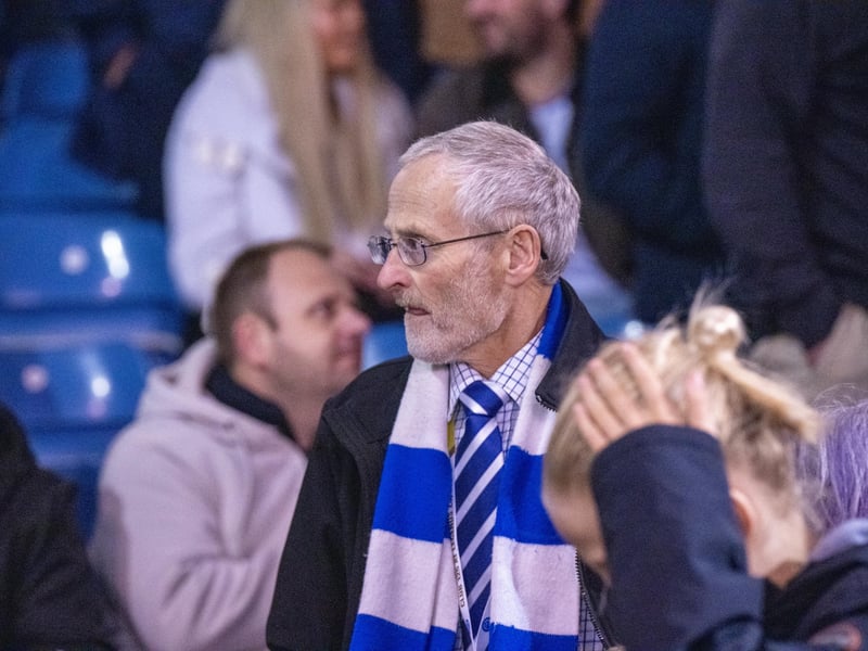There were 19,877 supporters in attendance at Fratton Park as Pompey drew 0-0 with Wrexham under the lights on Wednesday evening.