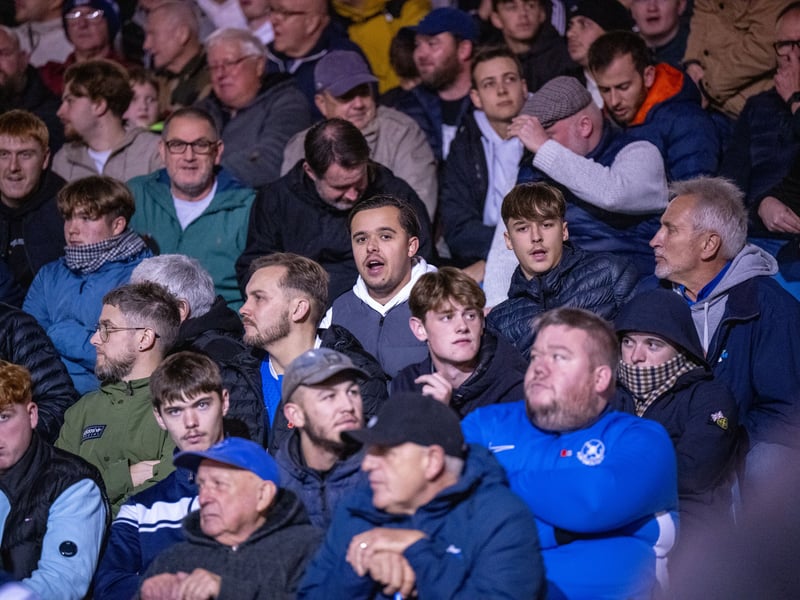 There were 19,877 supporters in attendance at Fratton Park as Pompey drew 0-0 with Wrexham under the lights on Wednesday evening.