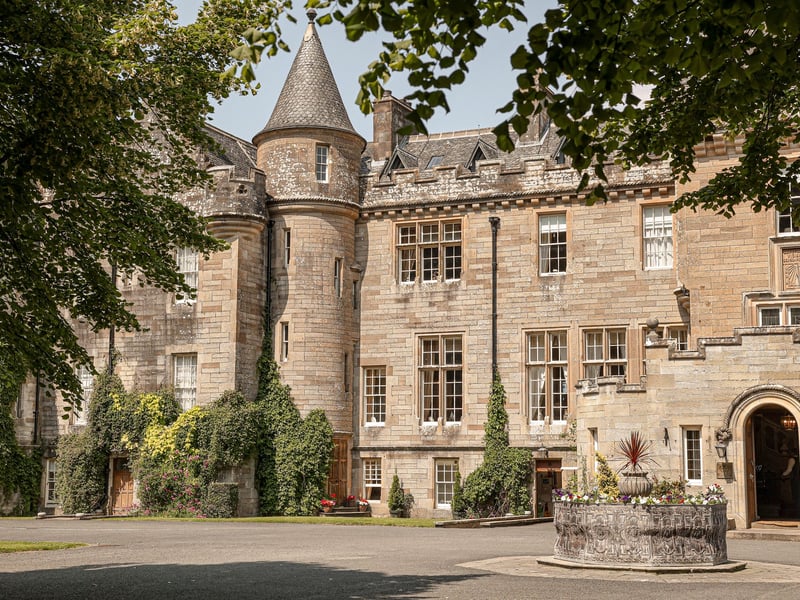 Glenapp Castle is a 21-bedroom Relais & Châteaux Hotel tucked away on the Ayrshire coast. Located in 110 acres of estate, gardens, woodland, and seascapes to explore, the hotel is renowned for its high level of service, excellent food and drink offerings, and 70+ activities including wild swimming, falconry, curling, stargazing, and the Hebridean Sea Safari – an experience sure to rival the Traitors grand cash prize. 