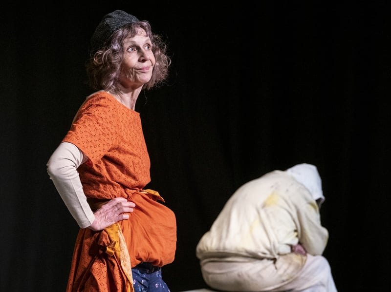Finally, veteran actress Maria MacDonell plays Eadie Tulloch, the murder victim of Shetland Series 10. Best known for her work as in theatre - such as The Not So Ugly Duckling, a 2022 play she co-wrote and starred in, as pictured  - she recently appeared in 2025 horror The House Was Not Hungry Then. 