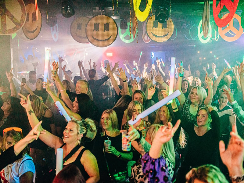 Revellers at the inaugural reunion party at Astoria in July.