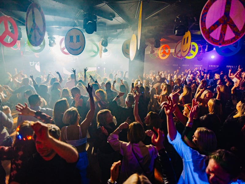 Revellers at the "truly special" reunion party at Astoria in July. A celebration of old Portsmouth nightclubs 5th Avenue, Time &Envy, Martines & Images.