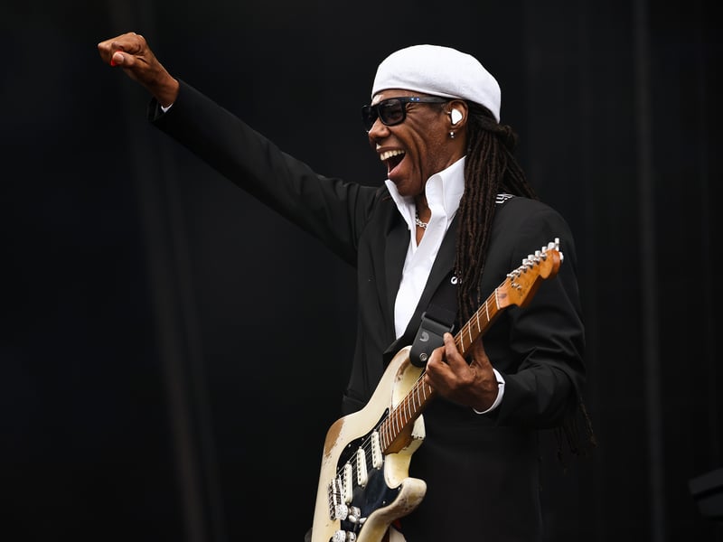 An act it is impossible not to dance along to, Nile Rodgers and Chic will have the Glasgow crowds at TRNSMT 2026 dancing away.