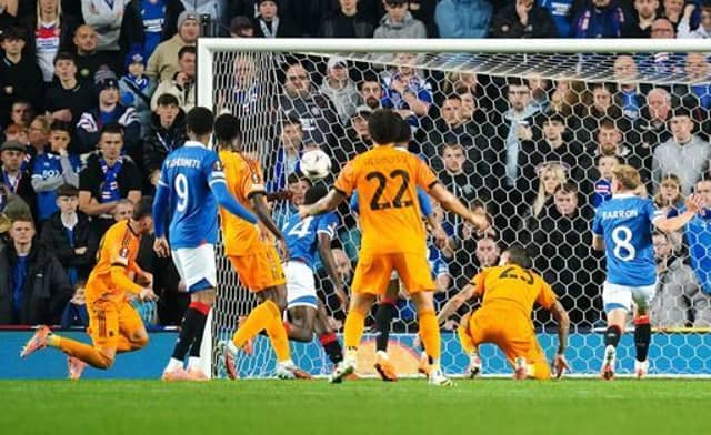 How we rated the performance of each Rangers player in the defeat to Roma at Ibrox. Cr: PA.