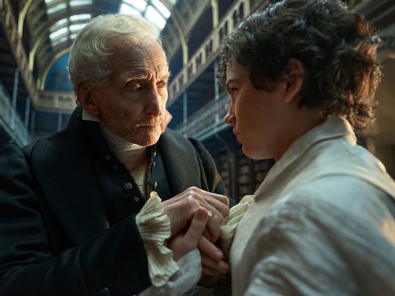 The second Scottish location to be used for the Frankenstein home was Dunecht House in Westhill which is a private residence. Production had to spend time redressing the home to suit. The location appears as a young Victor is scolded by his father. 