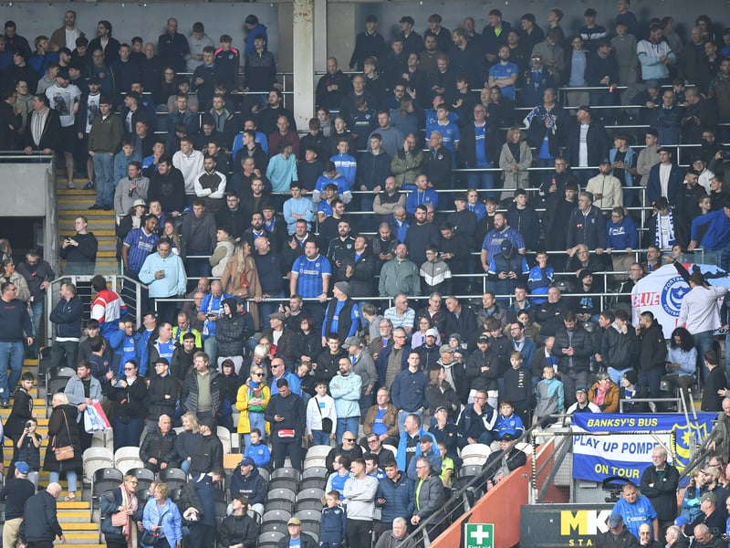 These Pompey fans would have had to set the alarm clock ultra early for Saturday's lunch-time game at Hull