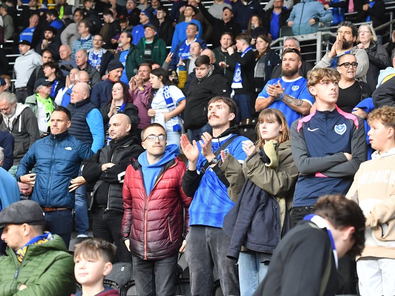 1,716 Pompey fans made the trip to Hull for the Saturday lunch-time kick-off